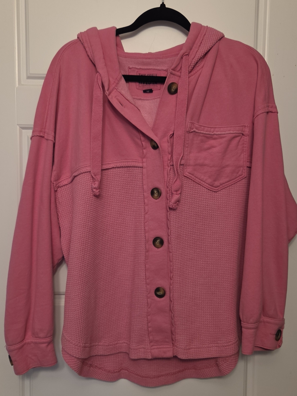 American Eagle Pink Shacket